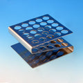 Globe Scientific Rack, Tube, Stainless Steel "Z" Shape