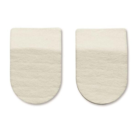 Alimed, Inc Pad Orthopedic Hapad Heel 2" 7/16" Thick Adhesive Back White 3Pr/Pk - 6382