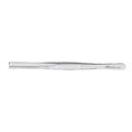 Miltex Forcep Tissue 5-1/2" Straight 4x5 Teeth Stainless Steel Each - Integra Miltex - 6-84