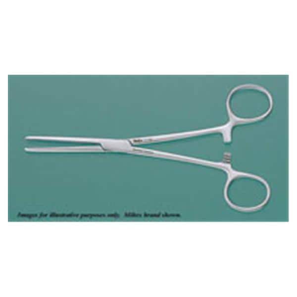 Miltex Forcep Hemostatic Rochester-Pean 5-1/2" Serrated Straight Stainless Steel Each - Integra Miltex - 7-118