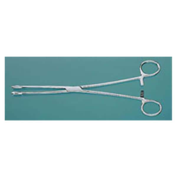 Miltex Forcep Sponge Foerster 7" Smooth Straight Stainless Steel Each - Integra Miltex - 7-606