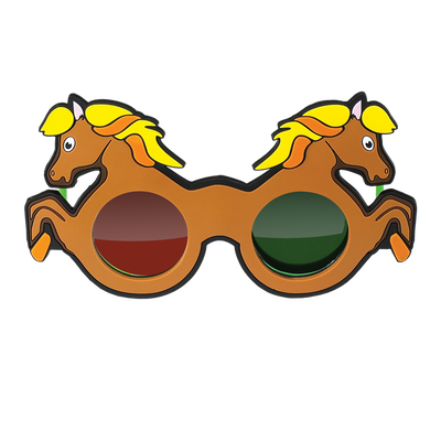 HORSE ANAGLYPH GLASSES