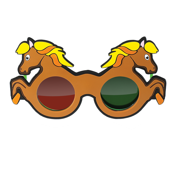 HORSE ANAGLYPH GLASSES