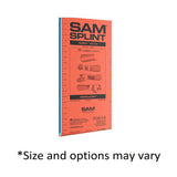 The Seaburg Co, Inc Splint Sam Flatfold Junior Limb Blue/Orange 4.25x18" Each, 24 Each/CA - SP502-OB-EN