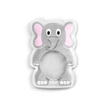 ACCURATE MANUFACTURING Pack Hot/Cold Happy Healers 6x4" Gel Elephant Pink 30/Ca - HHE-PINK