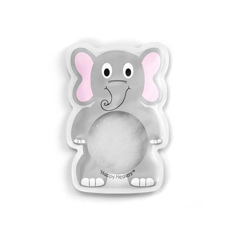 ACCURATE MANUFACTURING Pack Hot/Cold Happy Healers 6x4" Gel Elephant Pink 30/Ca - HHE-PINK