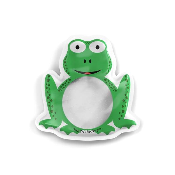 ACCURATE MANUFACTURING Pack Hot/Cold Happy Healers 5x5" Gel Frog Green 30/Ca - HHF-GREEN