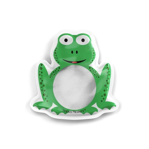 ACCURATE MANUFACTURING Pack Hot/Cold Happy Healers 5x5" Gel Frog Green 30/Ca - HHF-GREEN