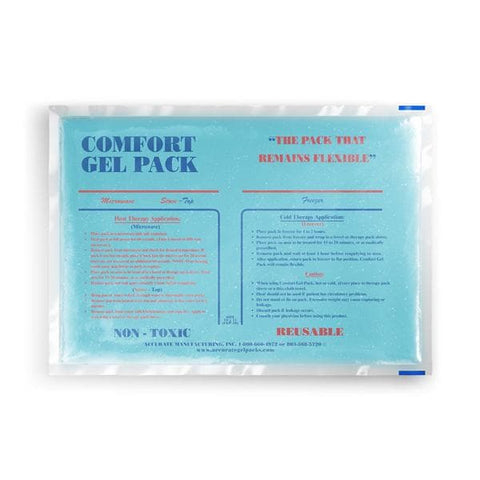 ACCURATE MANUFACTURING Pack Hot/Cold Comfort 10x15" Gel Blue 12/Ca - CGP10