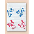 Crosstex International Towel Patient Polyback 19 in x 13 in Teddy Bear 3 Ply Polyback 500/Ca - WPXTB