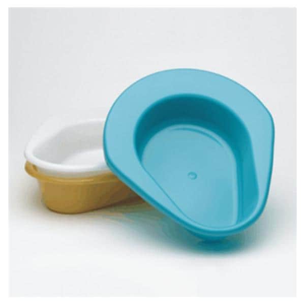 Medegen Medical Products, LLC Bedpan Commode 2.5qt Turquoise Plastic 50/Ca - H112-07