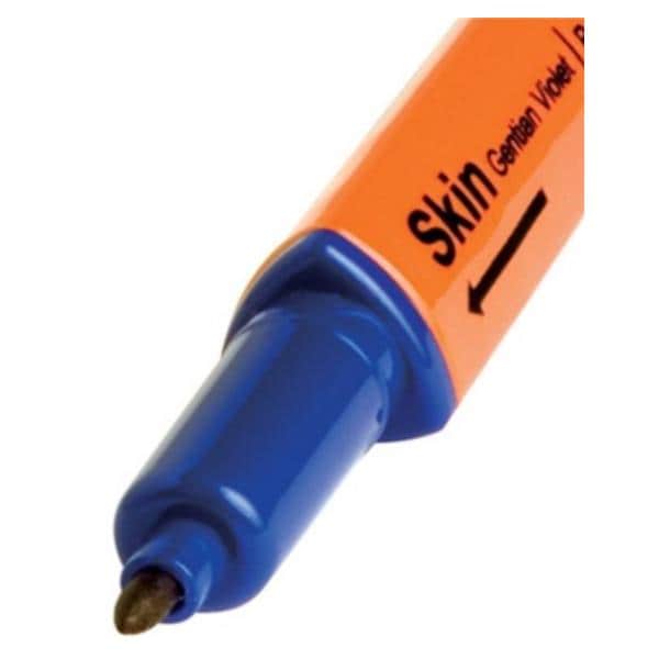Ansell Sandel Medi Solutions Marker Skin Time Out 4-in-1 Dual Ink Dual Tip/Chiseled Tip Sterile 100/Ca - 1041