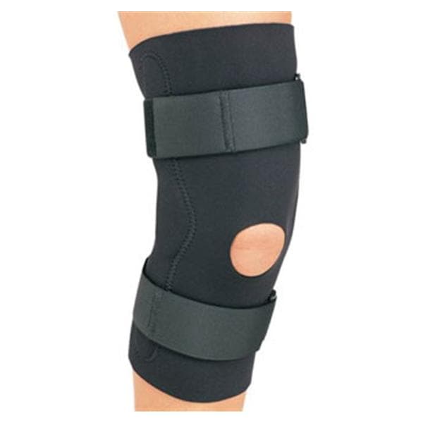 DJO, Inc Support Sleeve Adult Knee 1/8" Neoprene Black Size X-Small Universal Each - 79-82162