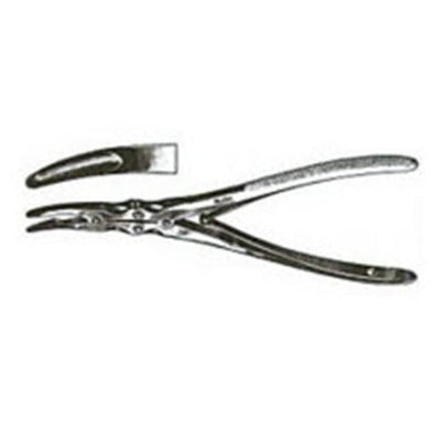 Miltex Rongeur Zaufel-Jansen 7" Slight Curve Double Action 4mm Wide Jaw SS Each - Integra Miltex - 19-840