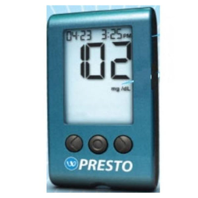 Agamatrix Inc WaveSense Presto Blood Glucose Meter System Each, 12 Each/CA - 8000-02649