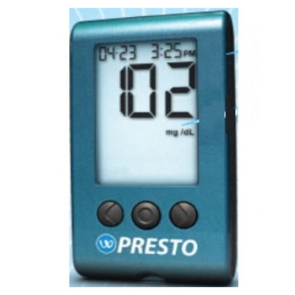 Agamatrix Inc WaveSense Presto Blood Glucose Meter System Each, 12 Each/CA - 8000-02649