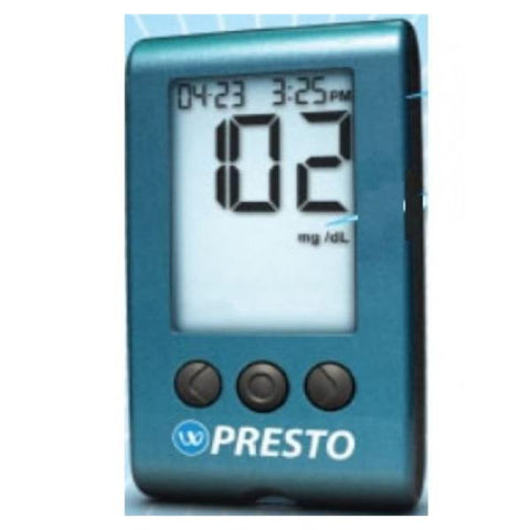 Agamatrix Inc WaveSense Presto Blood Glucose Meter System Each, 12 Each/CA - 8000-02649