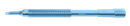 RUMEX  LRI Diamond Knife, 20° Trifacet Blade, 1.00 mm, Calibration Mechanism with 3 Preset Depths of 500, 550, and 600 Microns, Length 130 mm, Titanium Handle