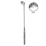 Sklar Instruments Laryngeal Mirror 22mm #5 Stainless Steel Handle Regular Chromeback Each - 73-1195