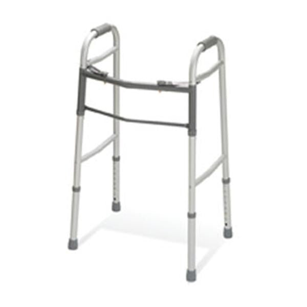 Sunrise Medical HHG Walker Guardian Eachsy Care 350lb Gray Tp 16.5x27.25-34.25" 2Btn Plm Rls Y 4/Ca - G30756P