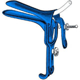 Sklar Instruments Speculum Vaginal Graves 4-1/2x1-3/8" Large Straight Tip Blue SS/Ncdtv Ct Each - 91-5014