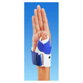DJO, Inc Support ThumbGUARD Adult Wrist/Hand Plastic/Foam White/Blue Size Medium Right Each - 79-87265
