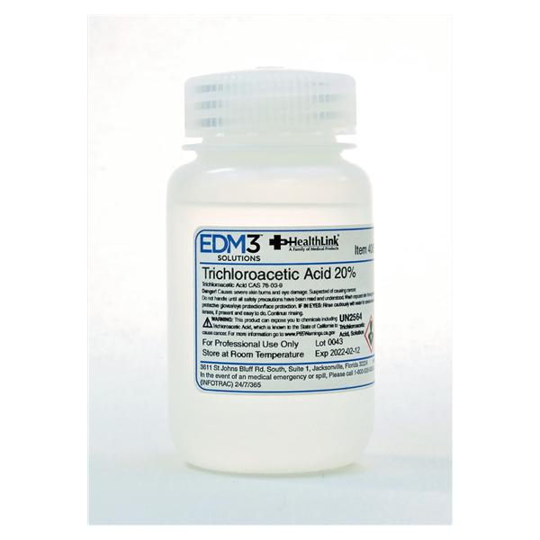 EDML, LLC Trichloroacetic Acid 20% 4oz Each - 400555