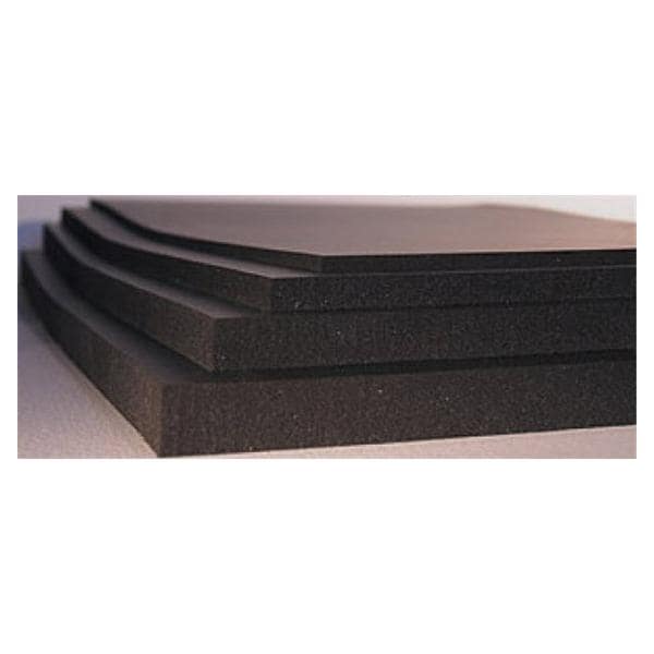 Econoline Products, Inc Padding Cast Super Foam Polyethylene Foam 21x36" Sheet Black 3/8" Thick Each - 29297