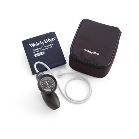 Welch Sphygmomanometer Anrd DuraShock Platinum Series 11 Adlt Arm Dl Dspl Gry/Blk Eachch - Allyn - DS58-11