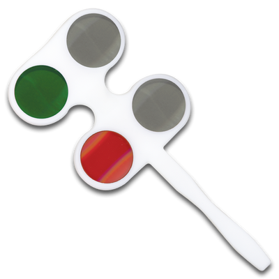 POLARIZED AND ANAGLYPH FLIPPER