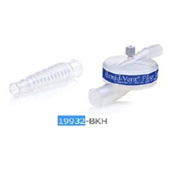 Hudson Respiratory Care Filter HME Humid-Vent Light 250-1000mL Tidal Volume 2.0/60LPM Resistance 20/Ca - 19932