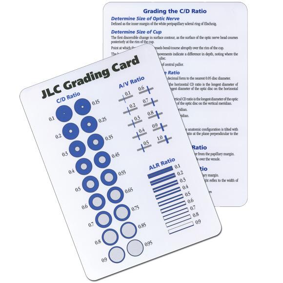 JLC FUNDUSCOPIC GRADING CARD