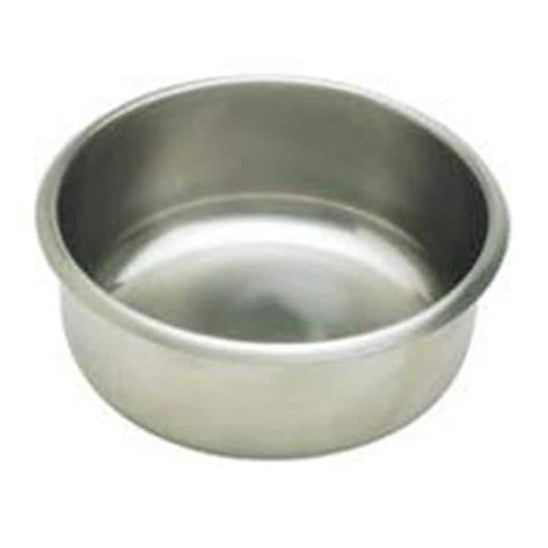 Miltex Bowl Sponge 36oz Stainless Steel Round 2-3/4x6-27/64" Silver Each - Integra Miltex - 3-904
