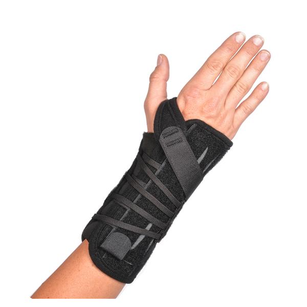 Hely & Weber Splint Orthosis Titan Wrist/Forearm/Thumb Flt/Nyl Blk Sz OSFA Right Each - 450-RT