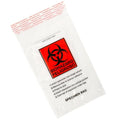 Globe Scientific Specimen Transport bags - Glue Closure, 6 x 9" with Document Pouch & Absorbent Pad - GS-4923