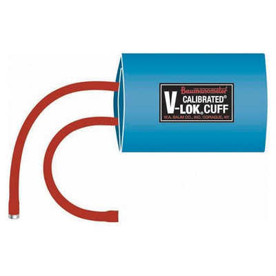 W A Baum Co Inc Cuff & Inflation Bag BP Calibrated V-Lok 18-26 Chld/Sm Adlt Arm Grn 1/ Each - 1881NL