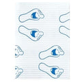 Crosstex International Towel Patient 19 in x 13 in Happy Feet 3 Ply Tissue 500/CA - WTXFP