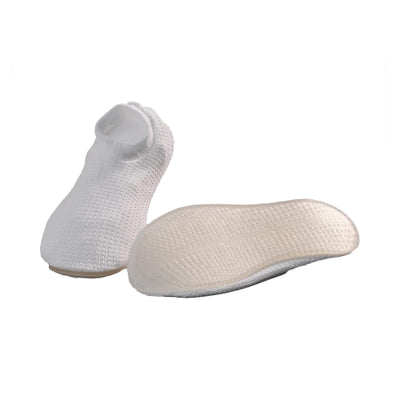 Shower Slippers X-Large White Ankle High - 6242XL