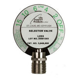 Allied Health Care Prod Valve Flow Selector For Oxygen System Eachch - L233