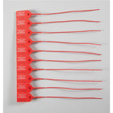 Health Care Logistics Seal Security Numbered Pull-Tite With 7" Tail/Textured Seal Tab 100/Bx - 7820