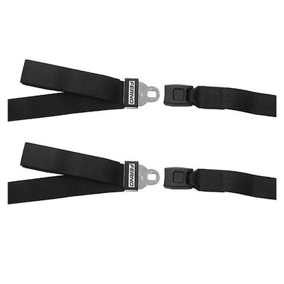 Ferno Washington Inc Strap Restraint Model 430 Nylon 7' 2 Piece Quick Release Buckle Black Each - 313911