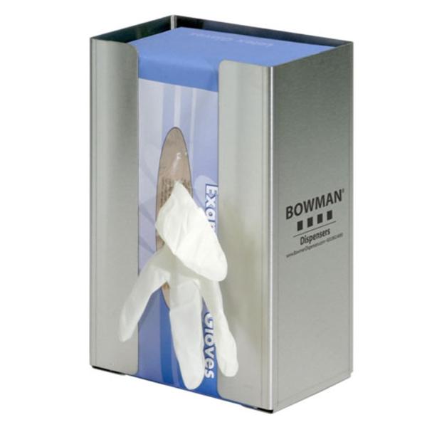 Bowman Medical Products Glove Box Holder Stainless Steel Single Gray Eachch - GS-073