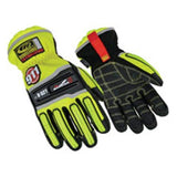 Ansell Healthcare Products LLC Gloves Extrication Kevlar / Flexible Thermoplastic Rubber 2XL Yellow / Black Each - 314-12