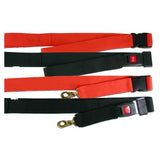 Iron Duck Buckle Restraint Strap Plastic 5' Black Each - 31520UB