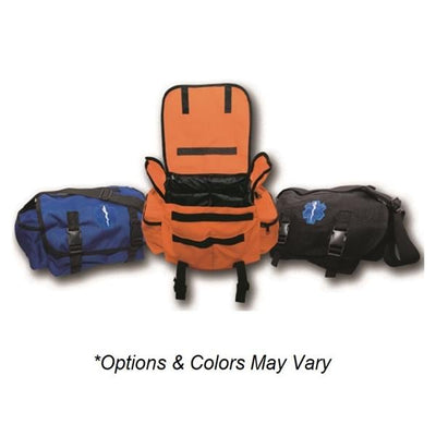 Emergency Medical Internationa Bag Resuscitation Pro Response 17x7x10" Navy Vlcr Rifle Slng/Cry Hndl Each - 622