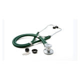 American Diagnostic Corp. Stethoscope Sprague Rappaport Adscope 641 Green Adult/Pediatric 30" 2-Head Eachch - 641GR