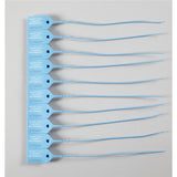 Health Care Logistics Seals Security Numbered Pull-Tite With 7" Tail/Textured Seal Tab 100/Bx - 7816