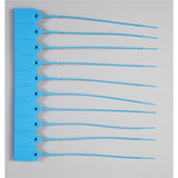 Health Care Logistics Seals Security Unnumbered Pull-Tite With 7" Tail/Textured Seal Tab 100/Bx - 7827