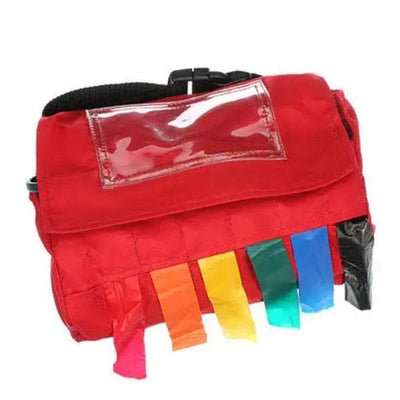 Thomas Transport Packs Pack Triage 10x6x6" Red Hook & Loop Closure Adjustable Shoulder Strap Each - THS500