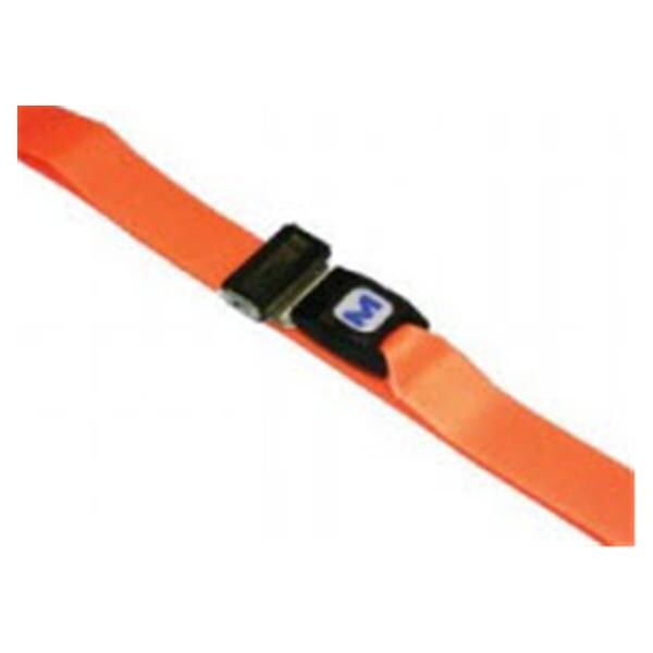 Morrison Medical Product Strap Stretcher 7'x3" Metal Buckle Orange Each - 1308POR